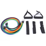 11pc Exercise Tubes Resistance Bands