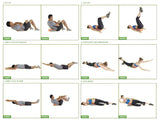 Abdominal Mat Ab Workouts & Back Stretcher